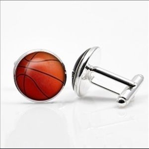 Basketball Cuff Links